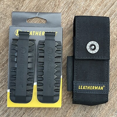 Leatherman Bit Kit,  extra large (XL) sheath for Surge, Super Tool 300, Signal