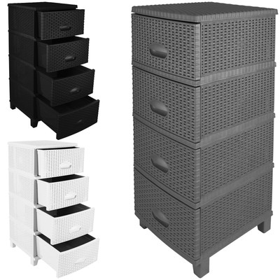 Rattanmöbel Rattankommode Korbkommode Regal Wandregal Korbregal Rattan Kommode