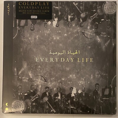 COLDPLAY - EVERYDAY LIFE - 180 Gram 2 LP Set BRAND NEW & SEALED