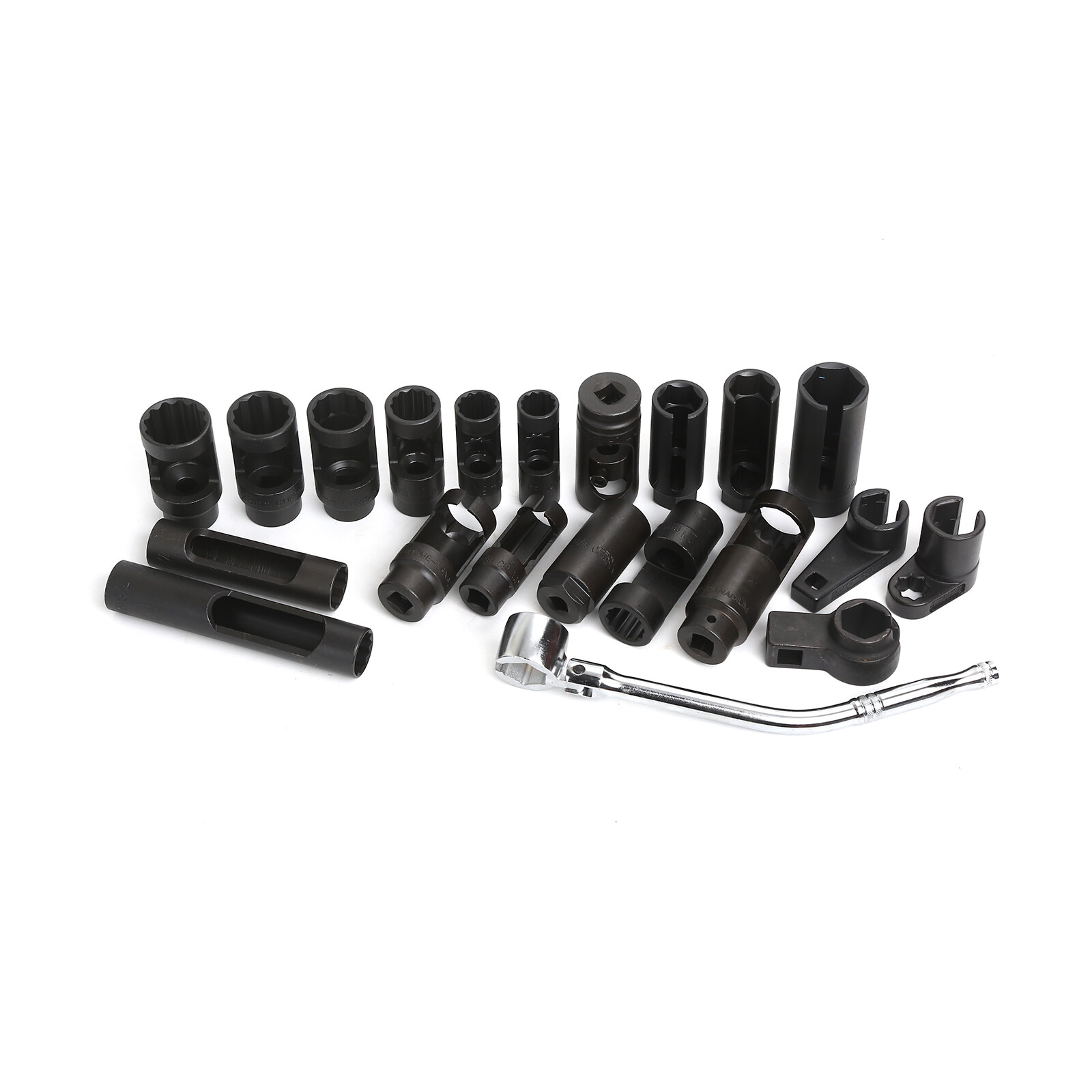 21pc Oxygen O2 Sensor Socket Set Oil Pressure Sending Unit Socket Removal Tools