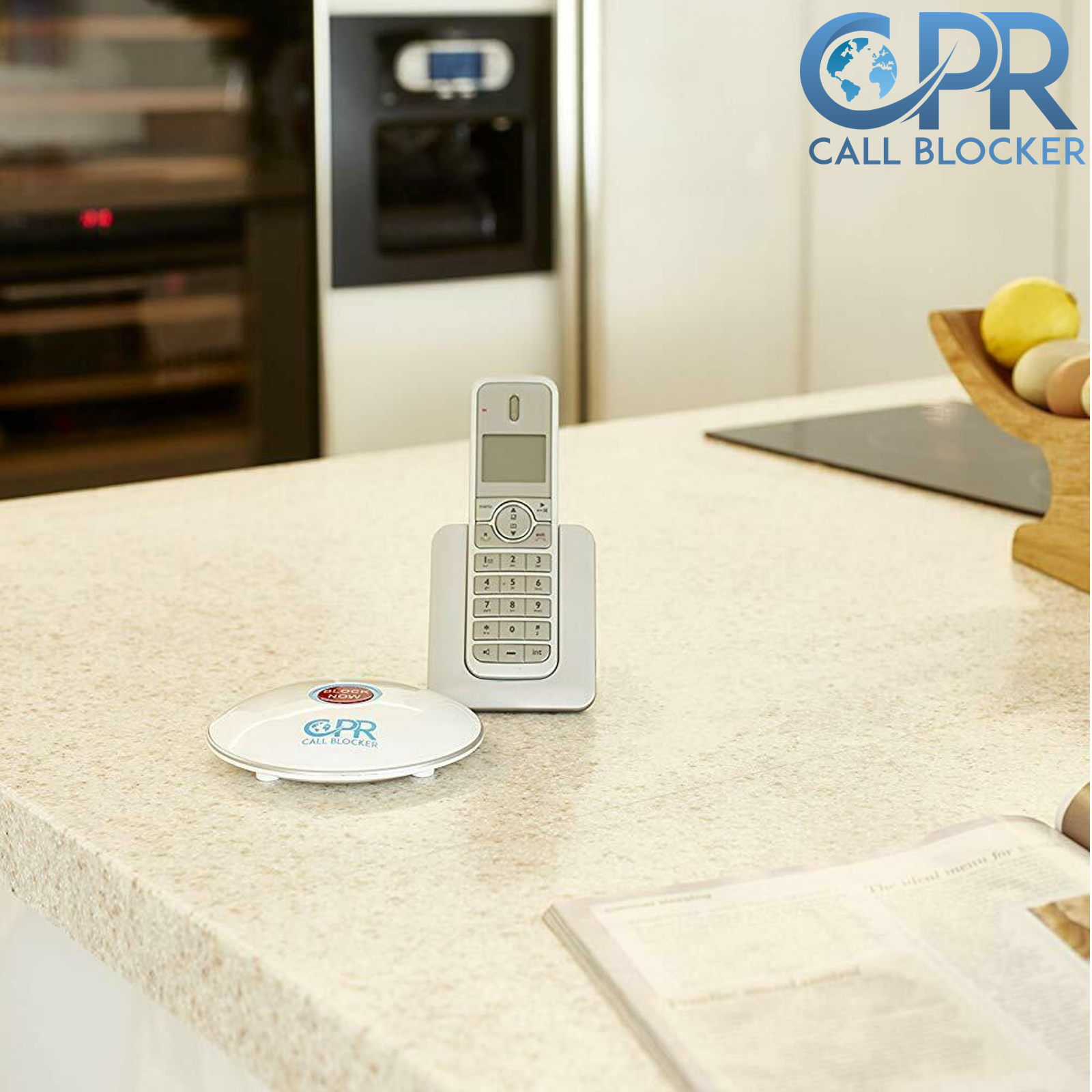 CPR Shield Call Blocker for Landline Telephones - Stop Robo Calls & Spam Calls