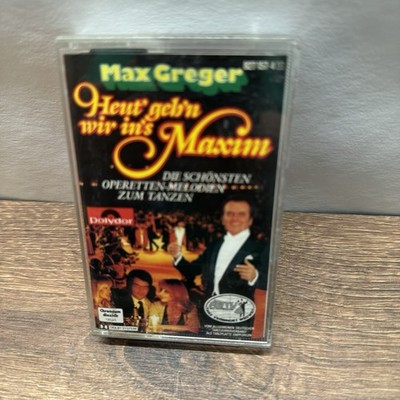 Max Greger - Heut’ geh’n wir ins Maxim (Operetten MC) Vintage Sammler gebraucht