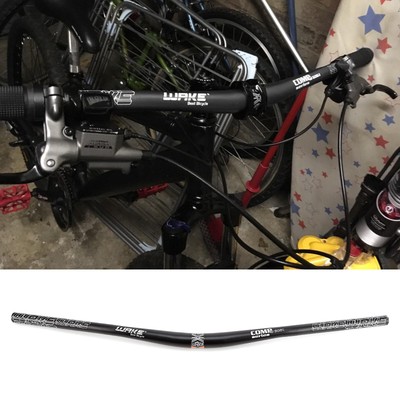 MTB Handlebar Carbon 31.8//25.4*660//760mm Flat//Riser Bar Bike Adjust 120° Stem US