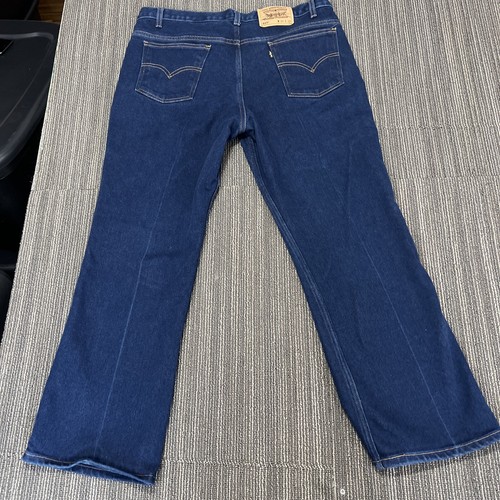 Vintage Levis 517 Blue Jeans Bootcut Black Tab Mens 40x30