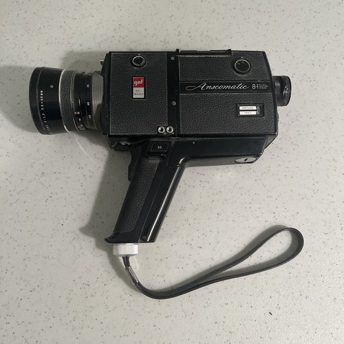 GAF XL/2　サウンドスーパー8ムービーシネマ　8mm filmカメラ GAF XL/2 Sound Super 8 Movie Cine Camera – Film Camera Store