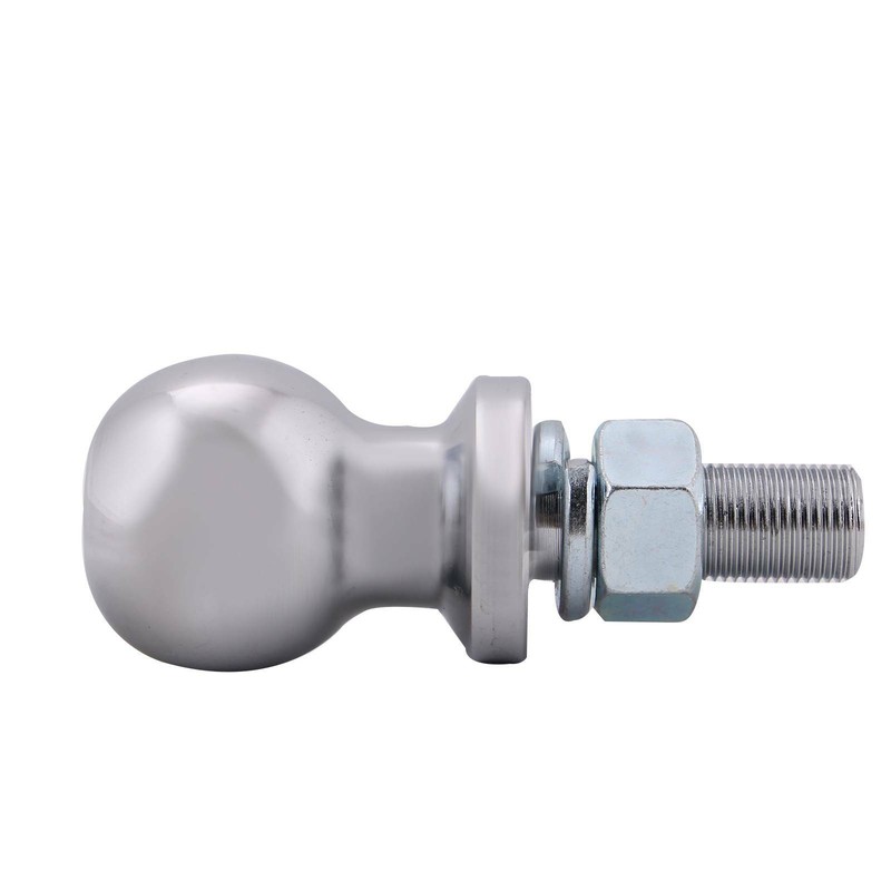 50MM Tow Ball with 19MM Threaded Hitch Pin 2" 3/4" Short Trailer