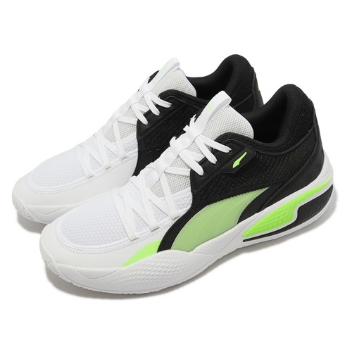 

Мужские баскетбольные кроссовки унисекс Puma Court Rider I White Green Glare 195634-07, Белый, Court Rider I