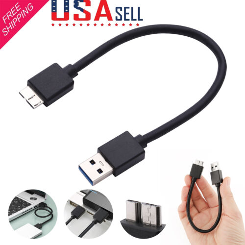 USB 3.0 Cable Cord For Seagate Backup Plus Slim Portable External Hard Drive HDD