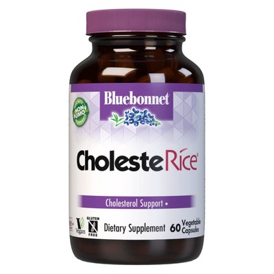 Bluebonnet Cholesterice 60 растительных капсул