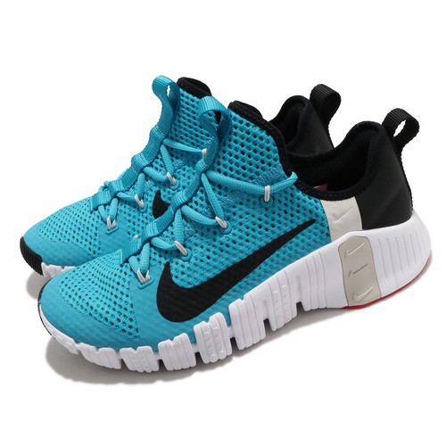 

Мужские кроссовки Nike Free Metcon 3 III Light Blue Fury Black White CJ0861-410, Синий, Free Metcon 3