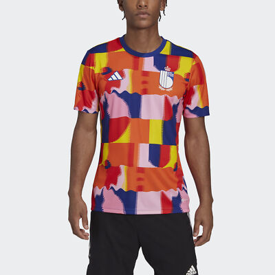 

Adidas Бельгия предматчевая майка мужская