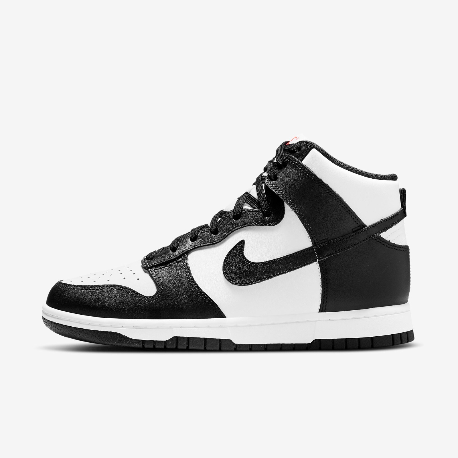 

Nike Dunk High Panda DD1869-103 Обувь Кроссовки, White/black-university red, Nike Dunk High Black and White