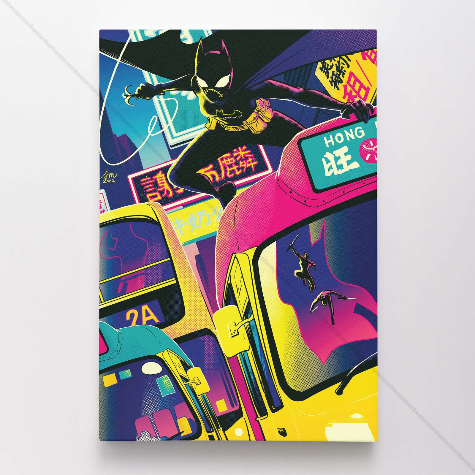 Batgirl Poster Canvas DC Comic Book Cover Art Print #30103