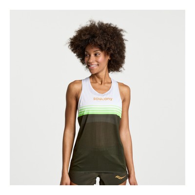 Женская одежда Saucony Elite Singlet Umbra XS