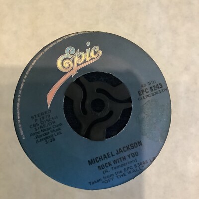 Michael Jackson - Rock With You.   Used 7  Single Record