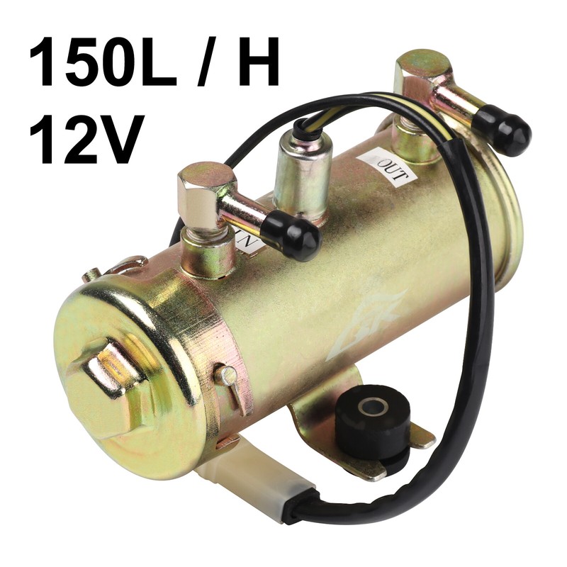 12V 150L / H Elektrische Benzinpumpe Kraftstoffpumpe Treibstoffpumpe Universal