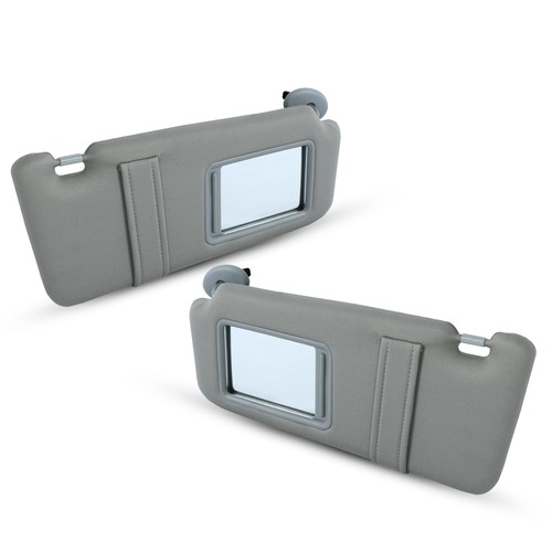 2pcs For Toyota Camry 2007-2011 Gray Sun Visor Pair Left & Right 2.4 2.5 3.5L