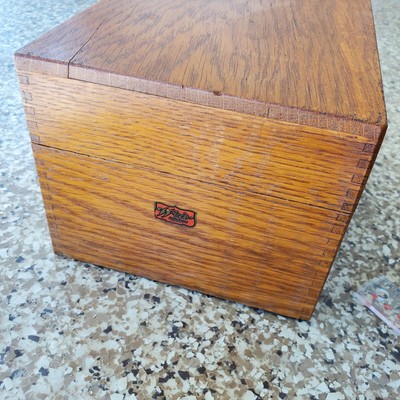 Boxes Recipe Index Card File Vatican