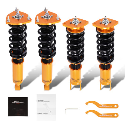 Adjustable Coilover 24 Step Damping Lowering Kit For NISSAN 370Z Z34 2009-2019