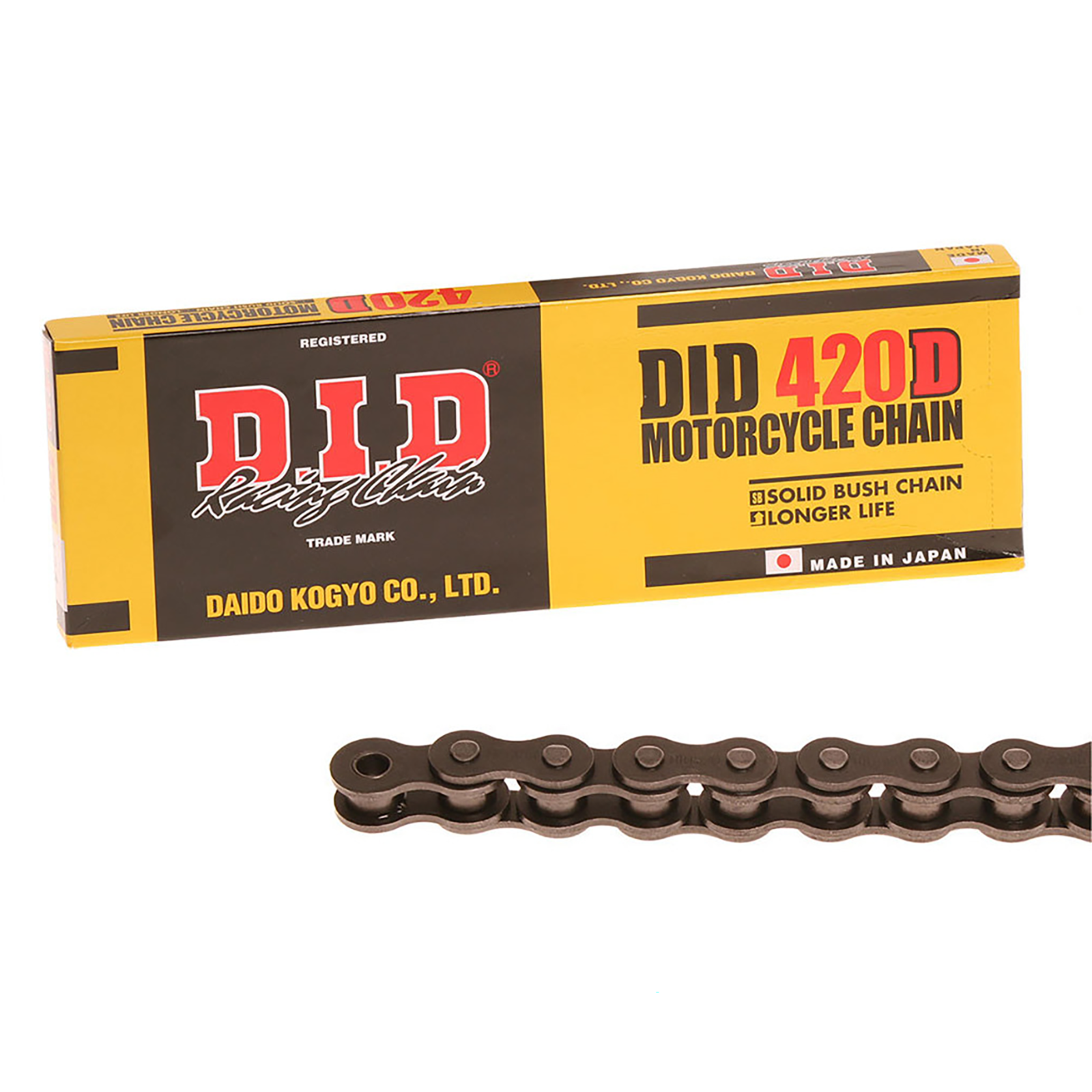 DID 428 X 134LINK CHAIN TO FIT KTM SX 85 TC85 MC85 KX85 YZ85 BLACK / STEEL