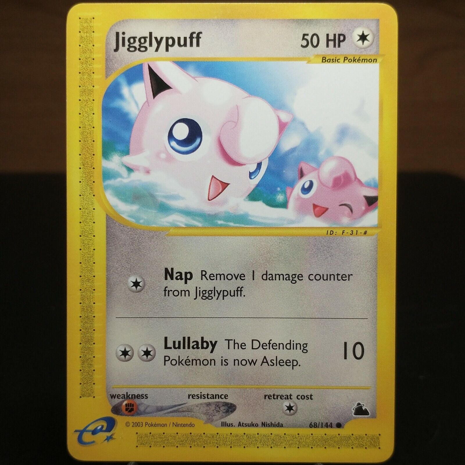 Jigglypuff 68/144 NM Skyridge 2003 vintage e-reader Near Jigglypuff 68/144 NM Skyridge 2003 vintage e-reader Near