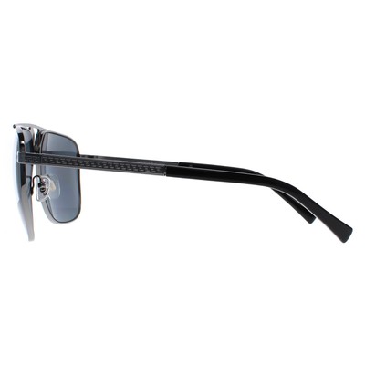 Pre-owned Versace Sunglasses Ve2238 100181 Gunmetal Dark Gray Polarized