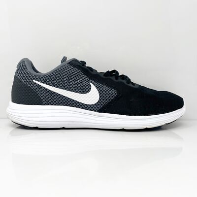 

Nike Mens Revolution 3 819301-001 Черные кроссовки для бега Размер 10,5 Вт, Черный, Revolution 3