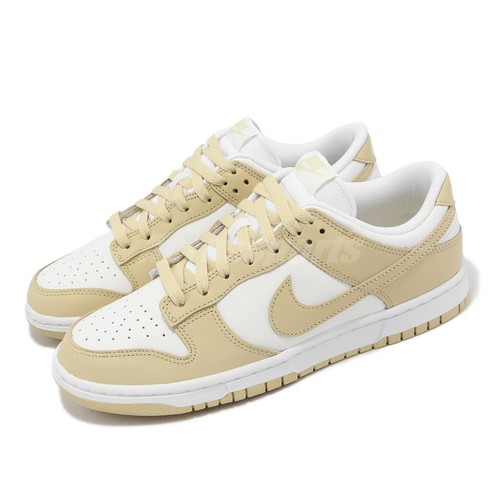 

Nike Dunk Low Retro BTTYS Team Gold and White Men Casual Lifestyle DV0833-100, Белый, Dunk Low Retro Bttys