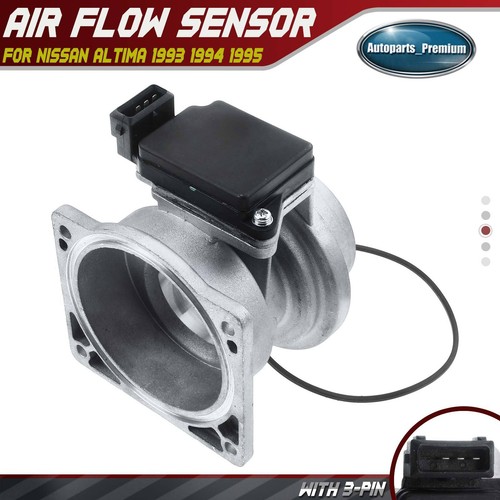 Mass Air Flow MAF Sensor with Housing for Nissan Altima 1993 1994 1995 L4 2.4L