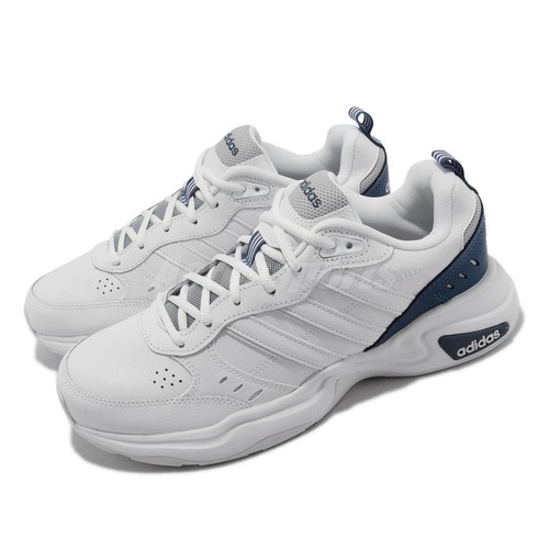 

adidas Strutter White Legend Ink Navy Мужские кроссовки для кросс-тренинга GX6788, Белый, Strutter