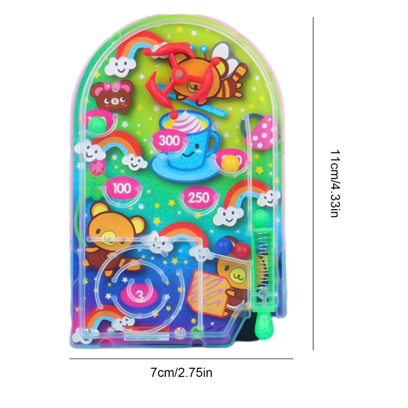 Kids Palm Ball Toy Small Pinball Maze Puzzle Beads Ejection Games Party Supplies
