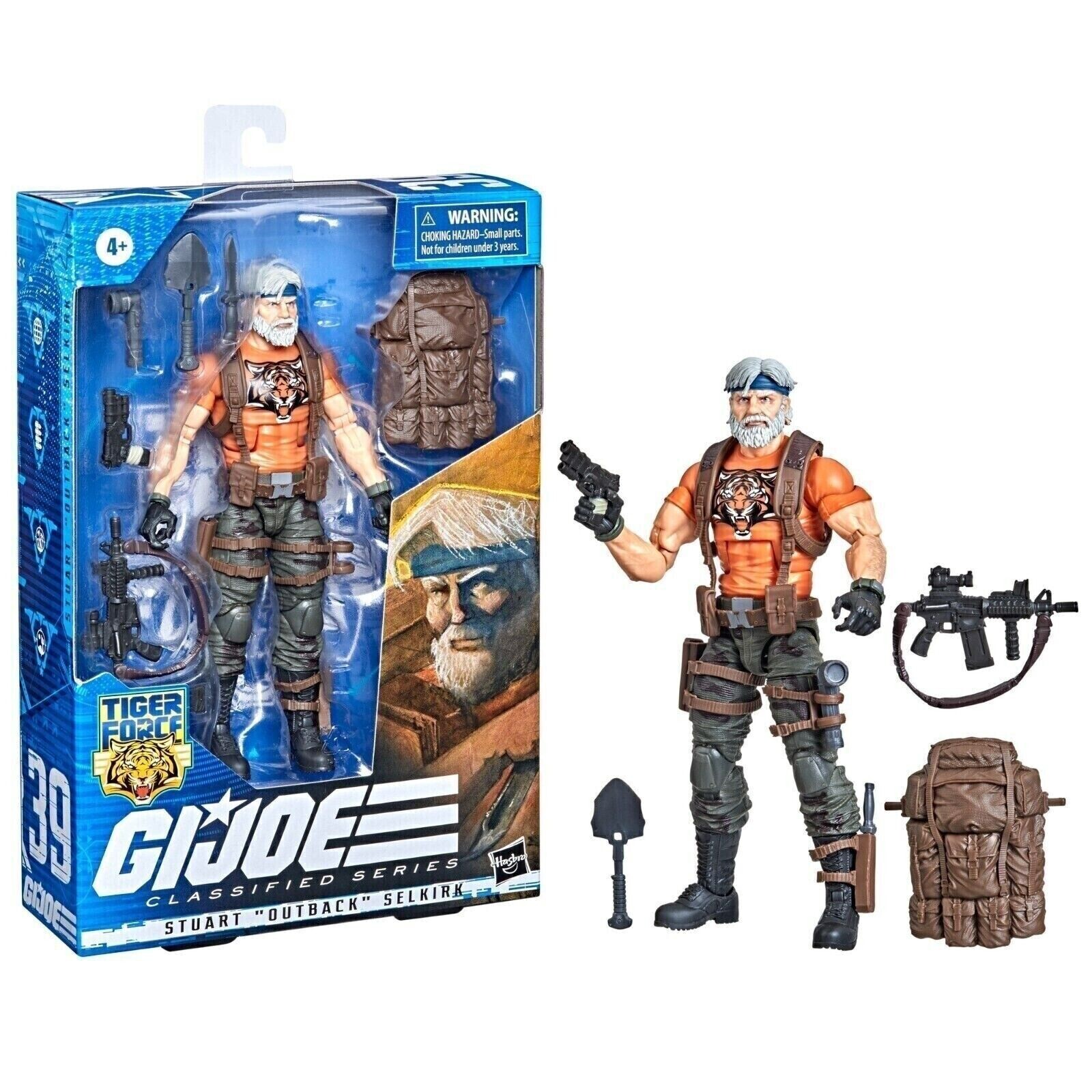 G.I. Joe Classified Series 39 Tiger Force Stuart Outback Selkirk - 6-inch G.I. Joe Classified Series 39 Tiger Force Stuart Outback Selkirk - 6-inch