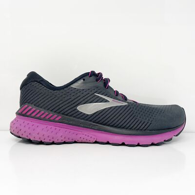 

Женские кроссовки Brooks Adrenaline GTS 20 1202961D062 Черные кроссовки Sz 10 D, Черный, Adrenaline GTS 20