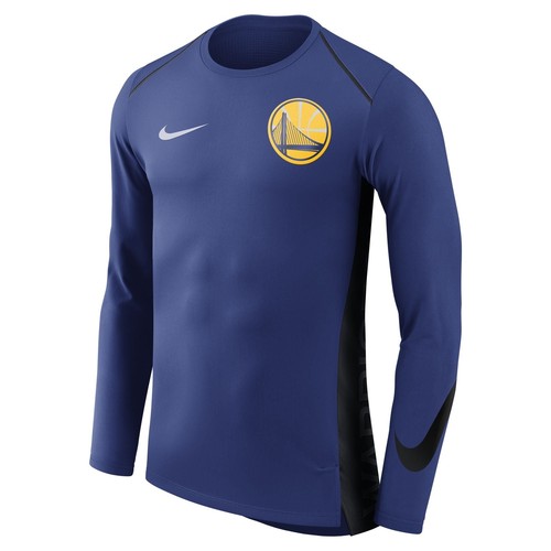 [856978-495] Мужская рубашка с длинным рукавом Nike NBA GS Warriors Hyper Elite Shooter