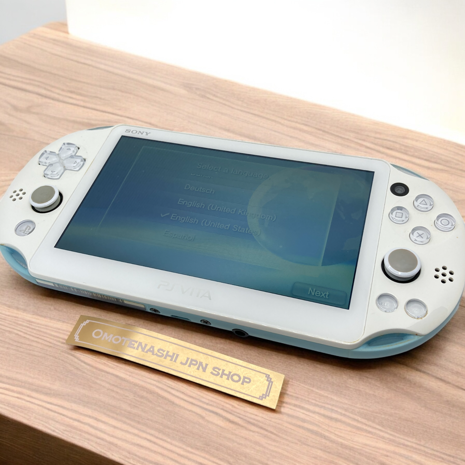 PS Vita Light Blue x White PCH 2000 Console only ZA14 PSV