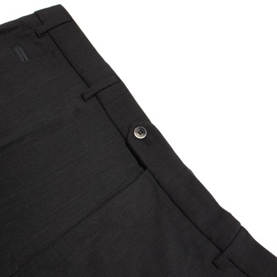 Meyer NWT Dress Pants Size 110 Tall 40 US Bonn In Solid Gray Wool Blend