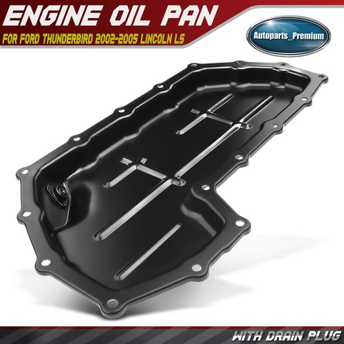 Lower Engine Oil Pan for Ford Thunderbird 2002-2005 Lincoln LS 2000-2006 V8 3.9L