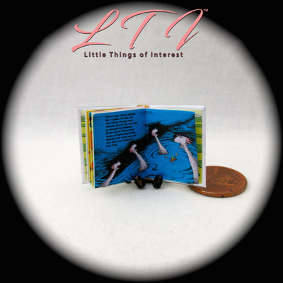 OH THE PLACES YOU'LL GO 1:12 Scale Miniature Readable Illustrated Book Dr. Seuss