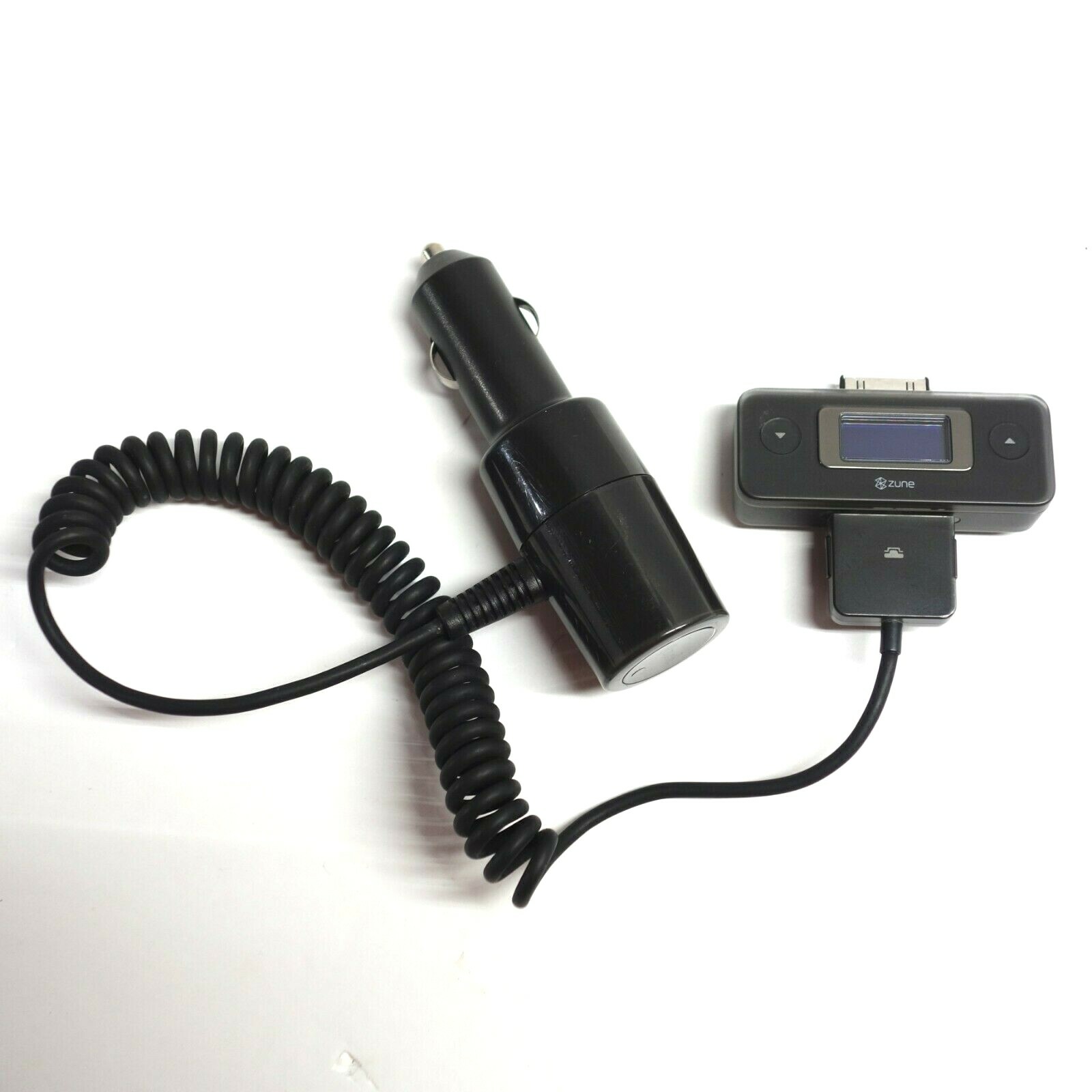 Microsoft Zune FM Radio Transmitter w/ AutoSeek 1100 & Car Charger Adapter 1097