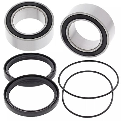 Rear Wheel Bearings Seal UPGRADE Kit OE Carrier fits 06-11 Suzuki LTR450 LTR 450