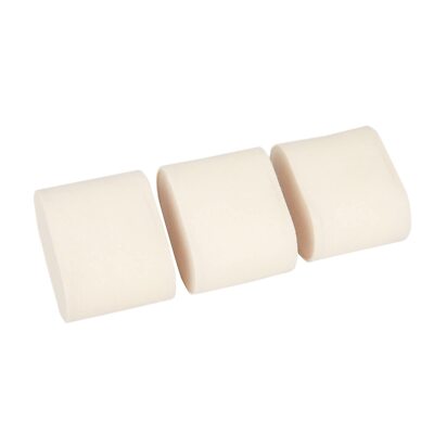 LETURE Vegan Leather Watch Case 3-Slot Watch Roll Travel Storage Organizer