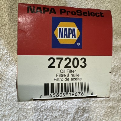 Napa Pro Select Oil Filter Part Number - 27203