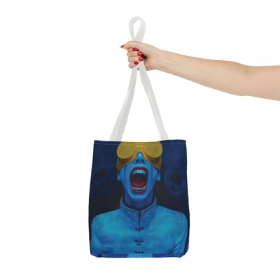 Tote Bag (AOP); Screaming Blue Heads