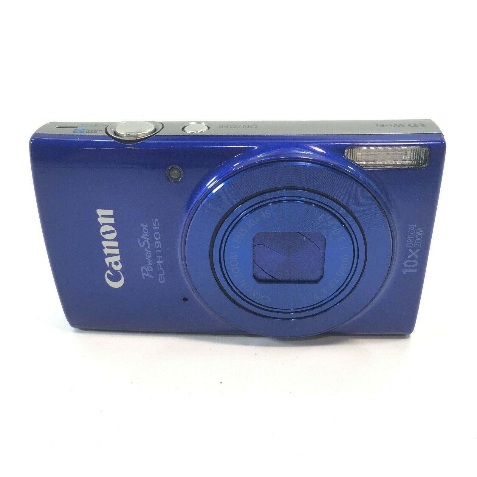 Canon PowerShot ELPH 190 IS Blue 20.0MP 