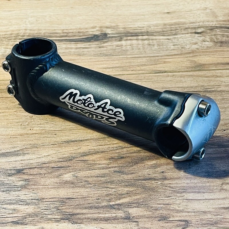 Salsa Moto Ace 1 1/8 MTB Stem 135mm 0 Degree 25.4 Black | eBay
