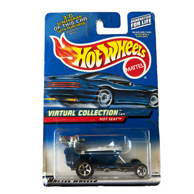 Virtual Collection Hot Wheels Hot Seat Toilet Seat Car #101 1999 New
