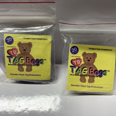 The original Tb's tag bags 2 bags 20 each