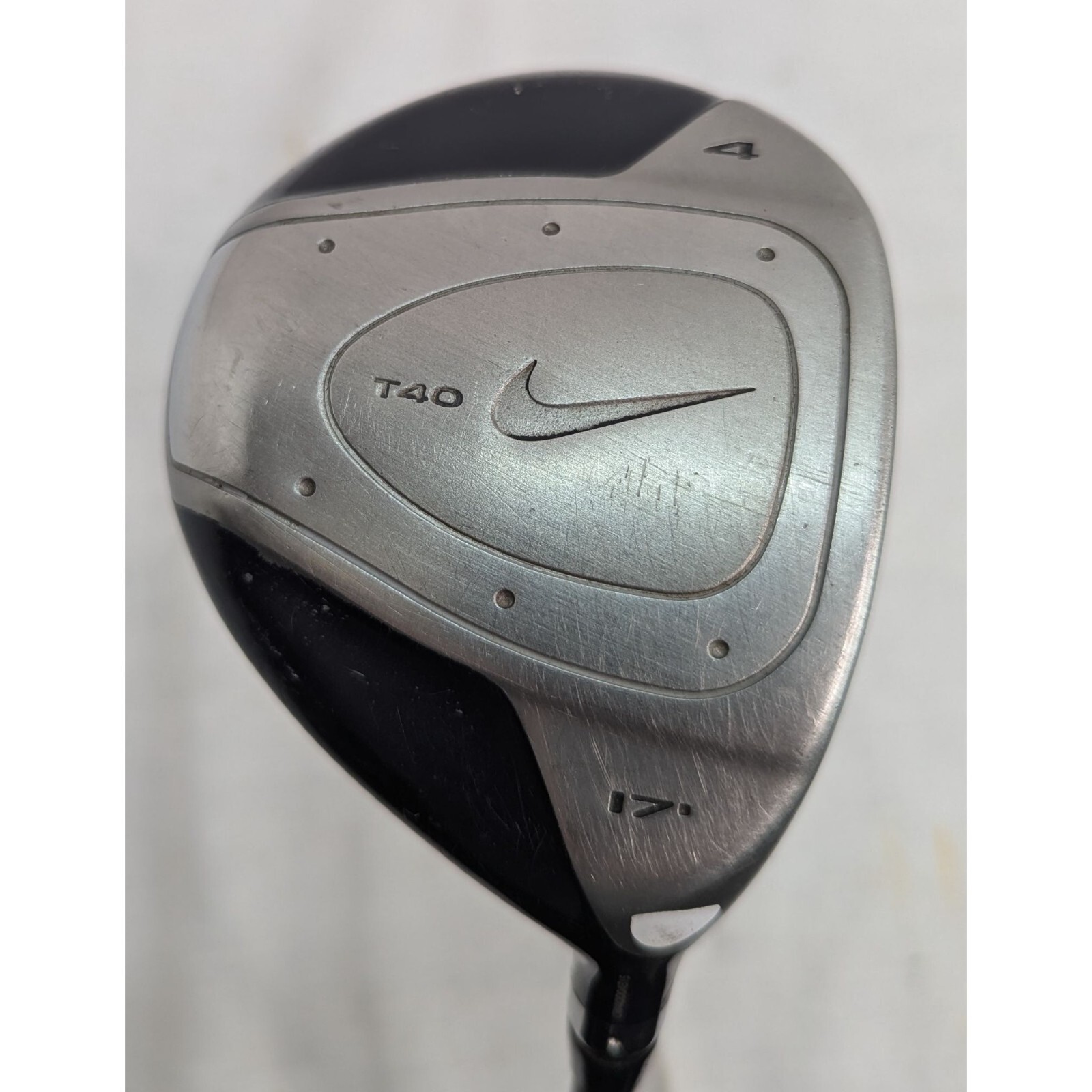 NIKE T40 4 FAIRWAY WOOD 17* NIKE GOLF XTRA STIFF GRAPHITE SHAFT RH