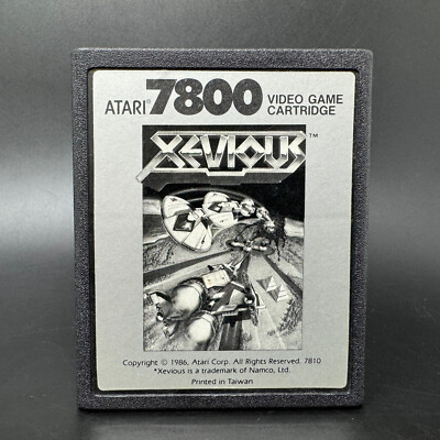 Xevious (Atari 7800) *GAME CARTRIDGE ONLY - TESTED* [1ak]