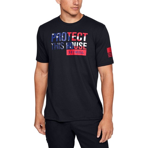

[1333353-001] Мужская футболка Under Armour Freedom Protect This House, Черный